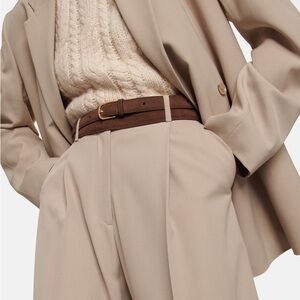 Toteme suede wrap belt